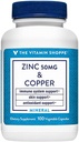 Copper ile çinko - Immune Health - 50 MG (100 Vegetarian Capsules)
