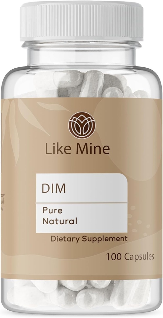 Mine DIM (100 Capsules), Pure & Natural, No Fillers veya Katkılar, Diyet Supplementary Supplement