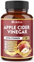 Zolotus 7 1 Apple Cider Vinegar Capsules, 3 Moon Supply with Ceylon Cinnamon, Ginger Root, Turmeric, Elderberry for Supports Digestion, Immune, 90 Capsules