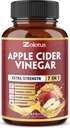 Zolotus 7 1 Apple Cider Vinegar Capsules, 3 Moon Supply with Ceylon Cinnamon, Ginger Root, Turmeric, Elderberry for Supports Digestion, Immune, 90 Capsules