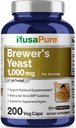 NusaPure Brewers Yeast 1000mg 200 Χορτοφαγικά Caps (Non-GMO, Vegan)