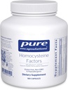 Pure Encapsulations Homocysteine Factors | Supplement to Support Normal Homocysteine Levels and Cardiovascular Health* | 180 Capsules