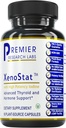 Premier Research Labs XenoStat - Tiroid Fonksiyonu ve Hormon Desteği - Chlorella, Hyssop Herb, Milk Thistle & Reishi Mushroom - Kosher - Vegan - 90 Plant-Kay Capsules