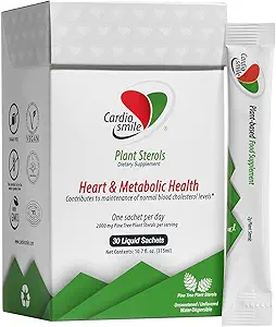 2000 mg Plant Sterols, Kalp ve Metabolik Sağlık Desteği için 1400 mg beta-Sitosterol ile Sağlıklı Cholesterol Seviyelerini Destekliyor, Tek Kullanımda 90 Günlük Tedarik