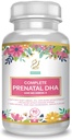 ACTIF, 1500 mg Omega-3 ile Prenatal DHA,% 100 Doğal, Organik DHA, EPA – Non-GMO, 90 Count