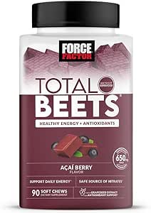 Σύνολο Μπιζέλια, Beet Root Superfood Soft Chews, Acai Berry (90 κατ.)