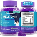 Melatonin Gummies 30 mg for Yetişkinler - Rahatlama ve Soothing için maksimum Güç Melatonin Gummies, Immune, Gut Health ve PH Balance, Sugar Free -120 Counts