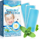 Çocuklar için 16 Dokümanlar - Sıcak Hava Soğutması Yetişkinler - Baş Ağrıları - Forehead Fire Cool Pads