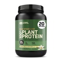 Optimum Beslenme Altın Standardı% 100 Bitki bazlı Protein Toz, Gluten Free, Vegan proteini Kas Destek ve Kurtarma için Amino asitler - Kremy Vanilla, 20 Hizmet (Pazarlama Mayıs Vary)