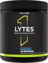 Kural 1 Lytes - Hydration Support Mix 5 Electrolyte Minerals Citrulline, Coconut Water ve Watermelon Tozları ile gelişmiştir, Plus Antioksit C (40 Hizmet, Blue Razz)