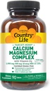 Ülke Yaşam Hedefi-Minsül Magnezyum D-Complex, 1000 mg/500 mg/10mcg, 90 Tablet, sertifikalı Gluten Free, sertifikalı Vegetarian