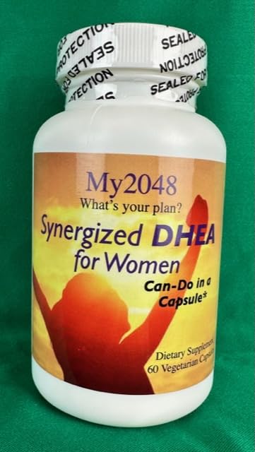 DHEA για γυναίκες που συνεργάζονται σε κάψουλες χορτοφάγων, 60 Count, Ορμονική Ισορροπία, Περιλαμβάνει 15 mg DHEA, 50 mg Alpha- Lipoic Acid, 50 mg Chaste Tree Berry και 75 mg DIM Diindolymethane