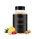 Siyah Kız Vitaminleri - Kemik Sağlığı Desteği için Folate ile Kadınlar için Prenatal Gummies, Gluten-Free, (Raspberry-Lemonade), 60ct