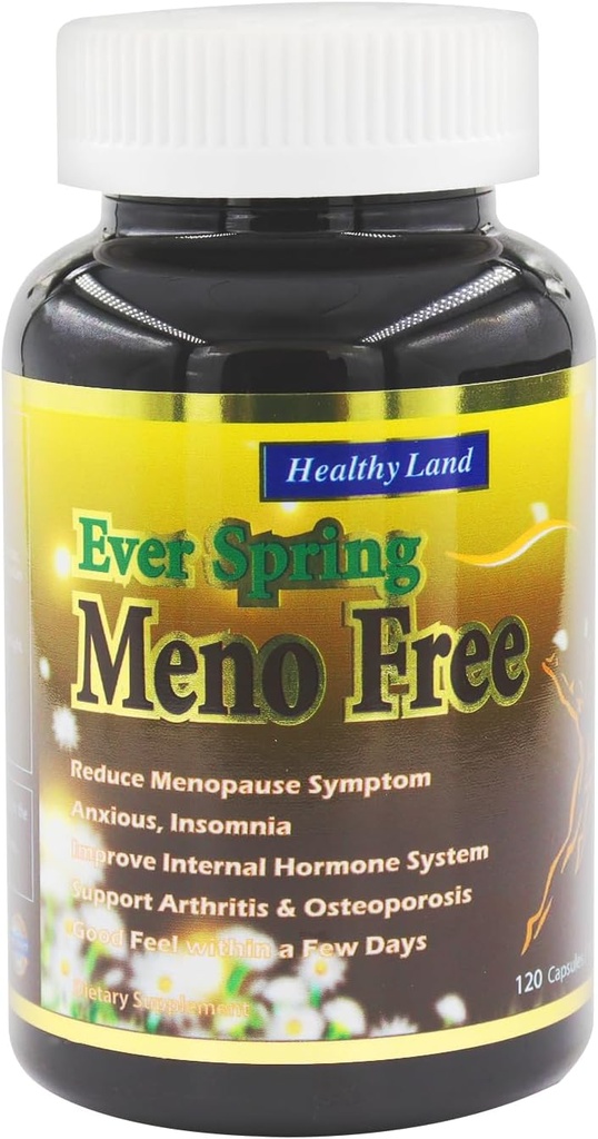 Menopause Relief | Night Sweat & Hot Flash Relief | Hormon Dengesi | Swallow için Kolay | 120 Kont w/Pomegranate, Soy, Isoflavones, Pueraria, Fenugreek, Red Clover I