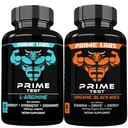 Prime Labs L Arginine (60 ct) + Organik Black Maca Capsules (60 ct)