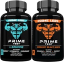 Prime Labs L Arginine (60 ct) + Organik Black Maca Capsules (60 ct)