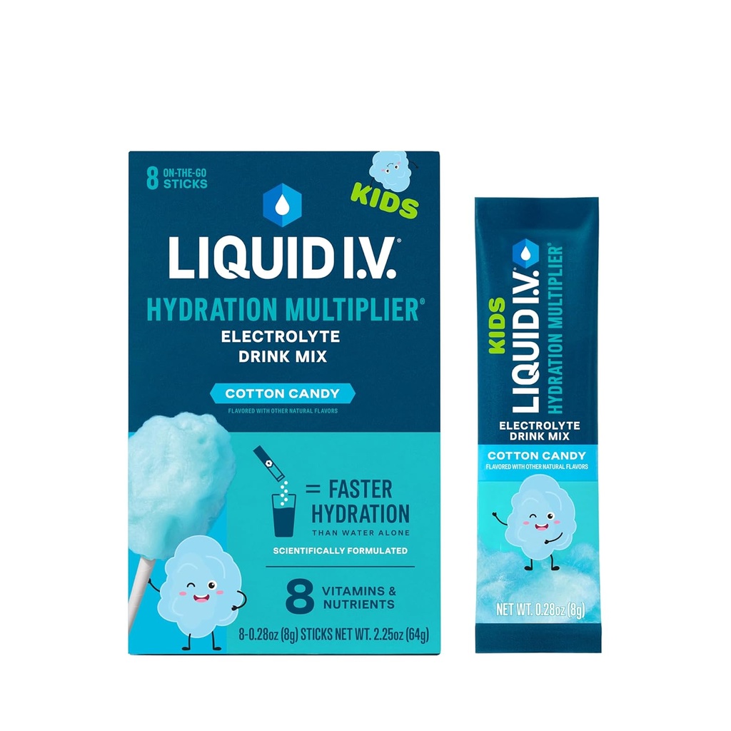 Liquid I.V.® Hydration Multiplier® +Kids - Cotton Candy 