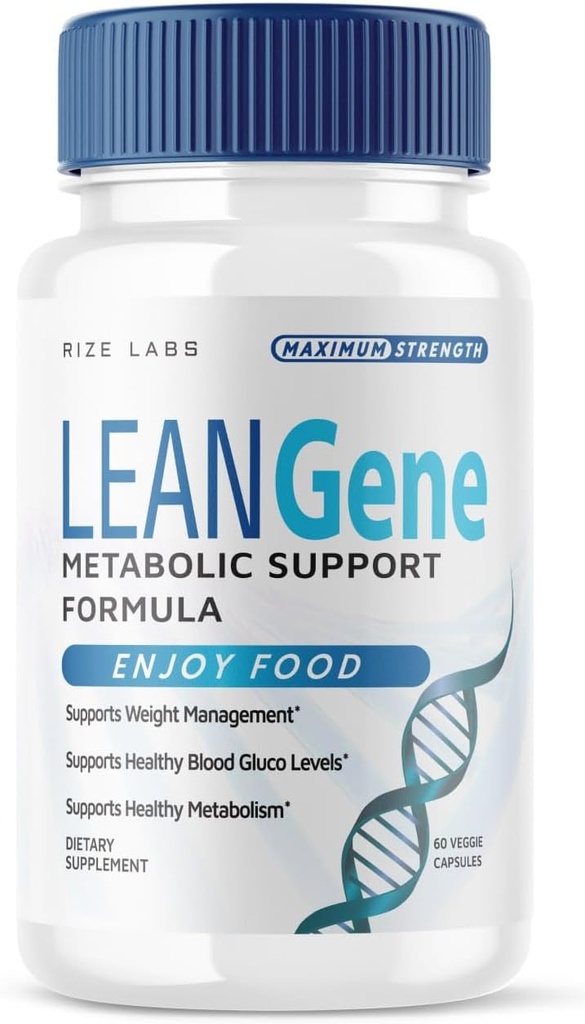 Laboratuarları Lean Gene Supplement, Metabolic Support Formula for Advanced Kilo Kaybı, Maksimum Güç Kapsülleri, All-Doğal Pills (60 Capsules)