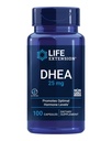 Life Extension Lityum 1000 mcg ve DHEA 25 mg - Beyin Sağlığı, Anti-Aging, Longevity, Immune & Sex Health Supplements - 100 Count Every Every