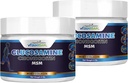 VITAMISAN Γλυκοζαμίνη Χονδροϊτίνη MSM Collagen και Arnica Cream 4 OZ 2 Συσκευασία
