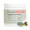 Perelel Synbiyotik Greens Toz, Superfood Mix with Fruits, Sebzeler, Probiyotikler, Fiber, Spirulina & Chlorella, Daily Greens Supplement, Soy & Gluten Free, Non GMO, Acai Berry Flavor, 30 Hizmetler