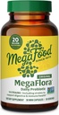 MegaFood MegaFlora Probiyotik - Kadınlar için Probiyotikler - Immune Support Supplement - 20 Milyar CFU - 14 Strains - Non-GMO - Vegetarian - 30 Mini Capsules (30 hizmet)
