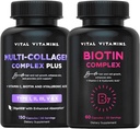 Vitals Vitaminleri Multi Collagen Plus Pills + Biotin Kompleks Pills