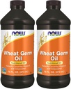 Şimdi Supplements, Buğday Germ Oil with Essential Fatty Acids (EFAs), Beslenme Petrol, 16-Ounce (Pack of 2)