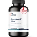Health OmegAvail Ultra TG Fish Oil 1200 mg - Triglyceride Form Omega 3 Fish Oil Supplement with DHA/EPA - No Fishy Aftertaste (120 Softgels)