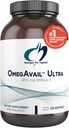 Health OmegAvail Ultra TG Fish Oil 1200 mg - Triglyceride Form Omega 3 Fish Oil Supplement with DHA/EPA - No Fishy Aftertaste (120 Softgels)