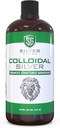 Enhanced Colloyal Silver Liquid Immune Support Supplement—30ppm Pure & Natural Structured Silver Water— Organic Colloid Silver Solution—16 oz Bottle (1 Pack)