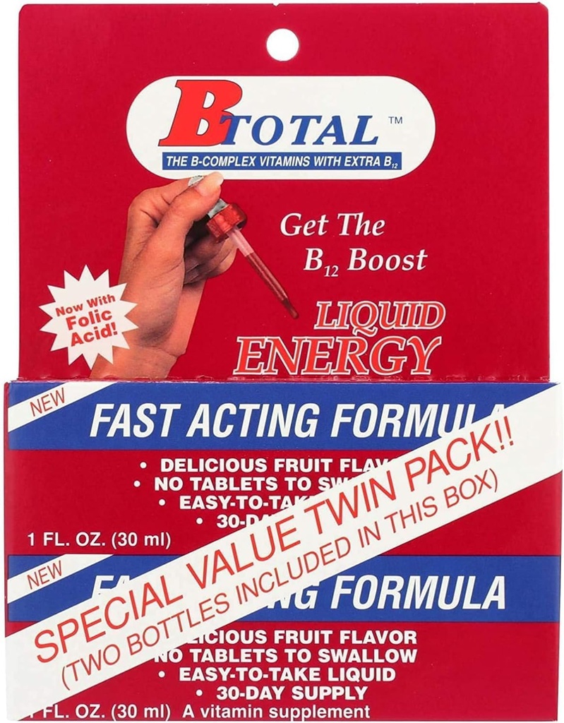 B-Toplu Çözüm - Sublingual B Vitaminleri - Twin Pak