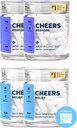 Cheers R&R Combo | Rest + Relief | Feel Better After Drink & Support Your Liver | DHM, L-Cysteine, Milk Thistle, Ginger, White Willow Bark, Caffeine, L-Theanine | 24 Doses Her | Tamamlar