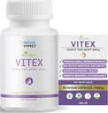 BIOLABS PRO Φυσικό συμπλήρωμα βατόμουρο Vitex για τις γυναίκες - Pure Chaste Tree Berry Extract 500mg, Maximum Strength Formulation, Vegan Κάψουλες, Υποστηρίζει Ορμονική Ισορροπία - (60 Caps - 2-Month Supply)