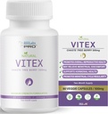 BIOLABS PRO Natural Vitex Chasteberry Supplement for Women - Pure Chaste Tree Berry Extract 500mg, Maximum Strength Formulation, Vegan Capsules, Supports Hormonal Balance - (60 Caps - 2-Month Supply)