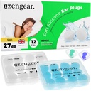 Uyku için Ear Plugs (14 Pairs), Soft Silikon Kulak fişleri, Reusable, Uyku, Gürültü Sesi İptal, Yüzme, Work