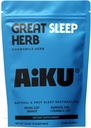Great Sleep Herb | for Restful Sleep & Relaxation | Chamomile Tea with GABA, Magnezyum & 5-HTP | Premium Herbal Sleep Support | USA Made - 15 Tea Bag (15 Day Supply)