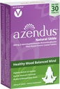Azendus SAM-e Mood Support 200 mg, 30 Count, Same Butanedisulfonate Fiber Kaplı Tabletler