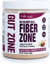 Dr Colbert MD Fiber Bölgesi Toz | Berry Flavor | Prebiyotikler, Ben Çözüldü Fiber | Psyllium Husk | Inulin | Chem Zone Diyet & Sağlıklı Gut Bölgesinde önerilen | 9.52 oz
