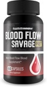 Blood Flow Savage Pro - En İyi Kan Akış Kapsülleri - Sağlıklı Kan Akışı Doğal Formula - Destek Erkekler Kan Akışı Insanlar Bedeninizi Büyüyor - Erkekler Kan Akışı Tamam Max Blood Flow