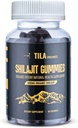 Tila Organic Himalaya Shilajitwear Soft Gels - 60 Gummies, 85 Trace Minerals, Fulvic Acid ve Humic Acid Vegan Gluten Free