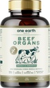 One Earth Health New Zealand 100% Grass Fed Beef Organları - (200 Kont, 3.000 mg Service) Liver, Heart, Kidney, Pancreas, Spleen Supplement. Yeni Zelanda'dan Organ Et Kompleksi kaynaklandı