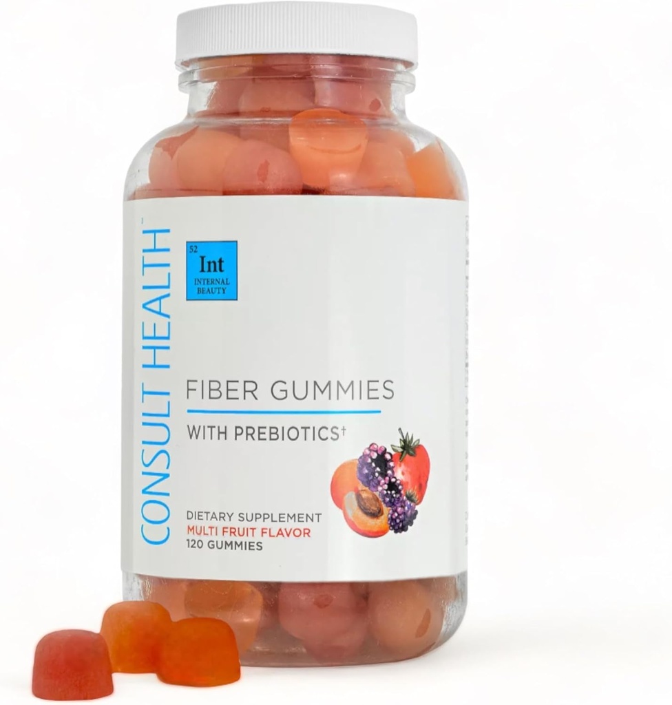 Sağlık Fiber Supplement Gummies - Sugar Free Multi Fruit Flavor - 6g Prebiyotik Plant Tabanlı Fiber