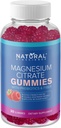 Yetişkinler için Magnezyum Gummies - 500 mg Supplement, Sugar-Free High Abxia Magnezyum Citrate Gummies, Vegan Anti-Stress Gummies, Sleep & Relaxation için Magnezyum, 30 Gummies