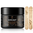 Fulvic Acid & Trace Minerals ile Shilajit, Original Sibirya Shilajit Pure ile 85+ Humic Acid Supplement Gel Enerji ve Immune Sistemi - 100 Hizmet / 50g