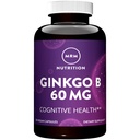MRM Beslenme Ginkgo B 60 mg | Gluten-Free + Vegan | 120 Hizmet