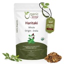 Organik Way Haritaki Whole (Chebulic Myrobalan) | Terminalia Chebula (Yellow Myrobalan) | Kosher & USDA sertifikalı | Vegan, Non-GMO & Gluten Free |% 100 Raw from India (4 oz - 1/4 lbs)