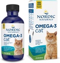 Nordic Naturals Omega-3 Cat, Unflavored - 2 oz - 304 mg Omega-3 Per One mL - DHA ile Kediler için Balık Yağı - Kalp, Cilt, Ön ve Immune Health - Non-GMO
