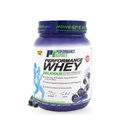 PERFORMANCE INSPIRED Beslenme WHEY protein Tozu - Tüm Doğal - 25G proteini - BCAAs – Digestive Enzymes – Fiber Packed – Blueberry – 2lb