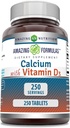 Amazing Formulasuba D3 Supplement | Tabletler | Non-GMO | Gluten-Free | Made in USA (1 Pack, 250 Count)